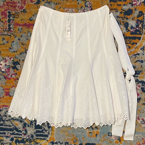 Elie Tahari Mara Skirt Embroidered NWT - Picture 2 of 6